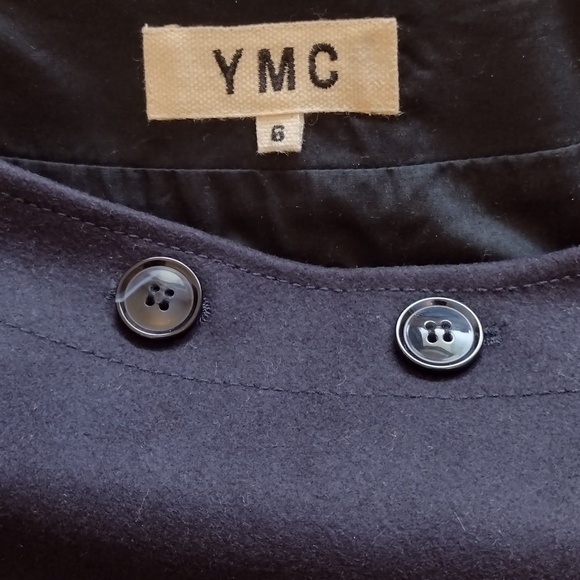 YMC (You Must Create) Melton Wool Skirt - Picture 2 of 6